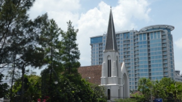 Kerk in Bandung.